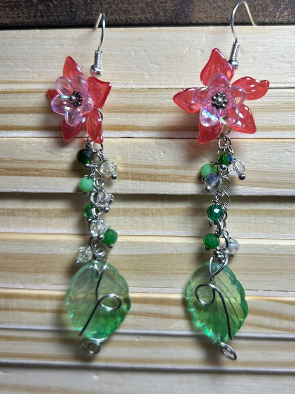 3/$25 Floral Drop Earrings